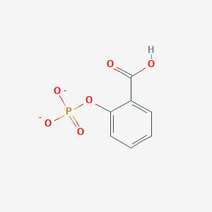 molecular formula C7H5O6P-2 B14122003 (2-Carboxyphenyl) phosphate 