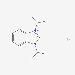 molecular formula C13H19IN2 B14122079 1,3-Diisopropyl-benzimidazolium iodide 