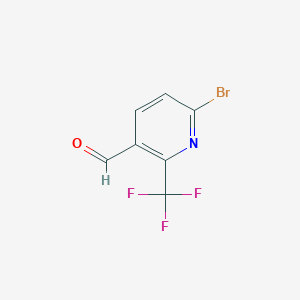 6-Bromo-2-(trifluoromethyl)nicotinaldehyde