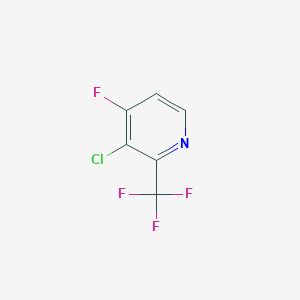3-Chloro-4-fluoro-2-(trifluoromethyl)pyridine