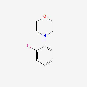 molecular formula C10H12FNO B14122307 4-(2-Fluorophenyl)morpholine 