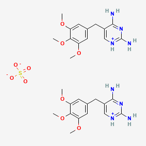 molecular formula C28H38N8O10S B14122388 Trimethoprimsulfat 