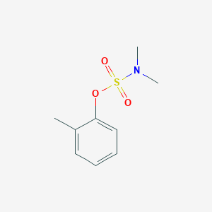 molecular formula C9H13NO3S B14122651 2-methylphenyl N,N-dimethylsulfamate 