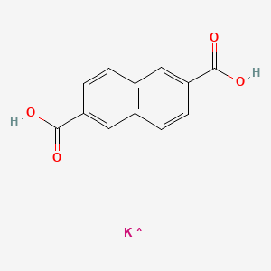 molecular formula C12H8KO4 B14122800 Naphthalene-2,6-dicarboxylic acid potassium CAS No. 15442-74-7