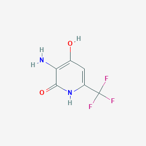 3-Amino-2,4-dihydroxy-6-(trifluoromethyl)pyridine
