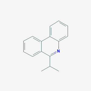 molecular formula C16H15N B14122897 6-Isopropylphenanthridine 