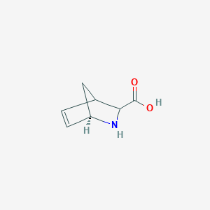 molecular formula C7H9NO2 B1412293 (1R)-2-azabicyclo[2.2.1]hept-5-ene-3-carboxylic acid CAS No. 184851-31-8