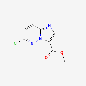 molecular formula C8H6ClN3O2 B1412295 Methyl 6-chloroimidazo[1,2-b]pyridazine-3-carboxylate CAS No. 1315363-58-6