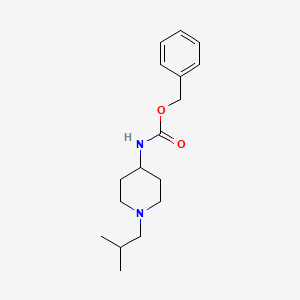 molecular formula C17H26N2O2 B14122988 Benzyl (1-iso-butylpiperidin-4-yl)carbamate 
