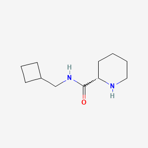 (2S)-N-(cyclobutylmethyl)piperidine-2-carboxamide