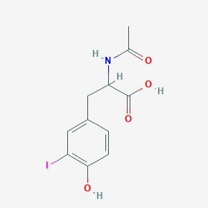 molecular formula C11H12INO4 B14123065 Levothyroxine Sodium Impurity 15 