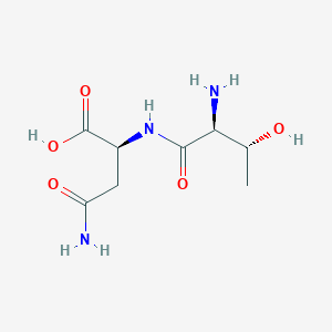molecular formula C8H15N3O5 B14123077 Threonylasparagine CAS No. 330601-56-4