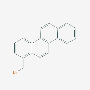 molecular formula C19H13Br B14123091 1-(Bromomethyl)chrysene 