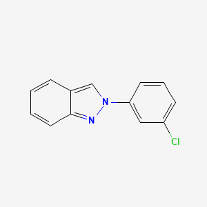 molecular formula C13H9ClN2 B14123235 2-(3-chlorophenyl)-2H-indazole 