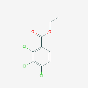 molecular formula C9H7Cl3O2 B14123517 Ethyl 2,3,4-trichlorobenzoate CAS No. 86569-80-4