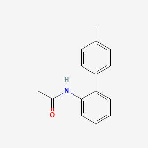 molecular formula C15H15NO B14123587 N-(4'-Methyl-1,1'-biphenyl-2-yl)acetamide 