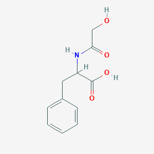 molecular formula C11H13NO4 B14123611 Glycolate-Phenylalanine 