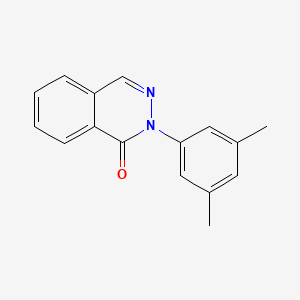 molecular formula C16H14N2O B14123875 2-(3,5-Dimethylphenyl)-1,2-dihydrophthalazin-1-one 