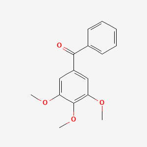 molecular formula C16H16O4 B14123930 3,4,5-Trimethoxybenzophenone CAS No. 55363-58-1