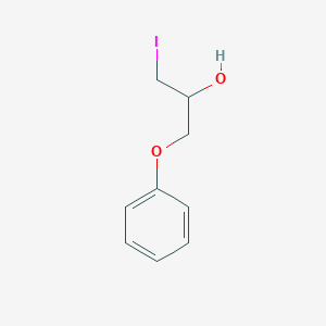 molecular formula C9H11IO2 B14123988 2-Propanol, 1-iodo-3-phenoxy- CAS No. 129501-25-3