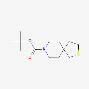 Tert-butyl 2-thia-8-azaspiro[4.5]decane-8-carboxylate