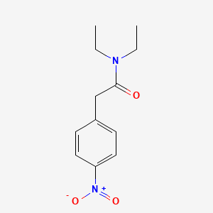 molecular formula C12H16N2O3 B14124055 N,N-diethyl-2-(4-nitrophenyl)acetamide 