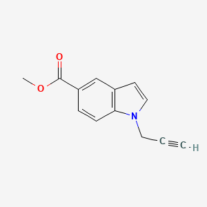 molecular formula C13H11NO2 B14124128 Mekkmbfnhxdpbt-uhfffaoysa- CAS No. 959773-65-0