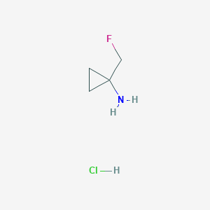 1-(Fluoromethyl)cyclopropanamine hydrochloride