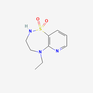 5-Ethyl-2,3,4,5-tetrahydropyrido[2,3-f][1,2,5]thiadiazepine 1,1-dioxide