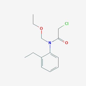 molecular formula C13H18ClNO2 B14124441 Ethachlor CAS No. 51218-31-6
