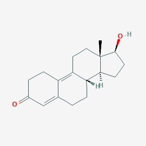 molecular formula C18H24O2 B141246 17β-羟基雌-4,9-二烯-3-酮 CAS No. 6218-29-7