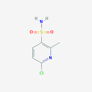 molecular formula C6H7ClN2O2S B1412461 6-Chloro-2-methylpyridine-3-sulfonamide CAS No. 1355172-69-8