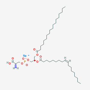 molecular formula C42H79NNaO10P B1412465 1-Stearoyl-2-oleoyl-SN-glycero-3-[phospho-L-serine](sodium salt) CAS No. 321883-23-2