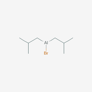 molecular formula C8H18AlBr B14124682 Bromobis(2-methylpropyl)alumane CAS No. 3551-72-2