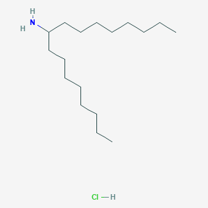 molecular formula C17H38ClN B14124861 Heptadecan-9-amine hydrochloride CAS No. 5429-71-0