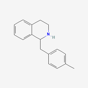 molecular formula C17H19N B14124886 1-(4-Methylbenzyl)-1,2,3,4-tetrahydroisoquinoline 