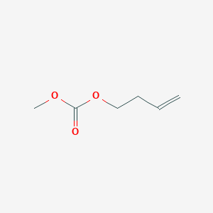 molecular formula C6H10O3 B14125023 But-3-en-1-yl methyl carbonate 