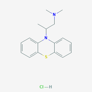 molecular formula C17H21ClN2S B141252 异丙嗪盐酸盐 CAS No. 5568-90-1