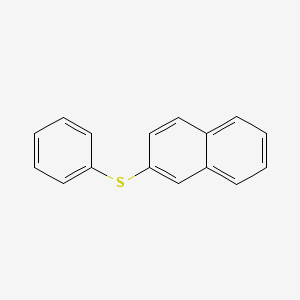 molecular formula C16H12S B14125301 2-(Phenylsulfanyl)naphthalene CAS No. 7570-96-9