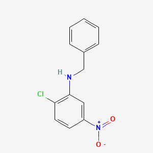 molecular formula C13H11ClN2O2 B14125471 N-benzyl-2-chloro-5-nitroaniline 