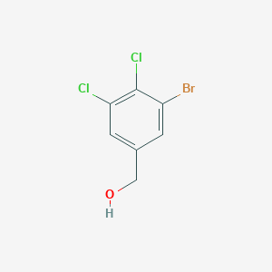 molecular formula C7H5BrCl2O B1412572 3-Bromo-4,5-dichlorobenzyl alcohol CAS No. 1805023-61-3
