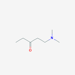 molecular formula C7H15NO B14126663 1-(Dimethylamino)pentan-3-one CAS No. 22104-65-0