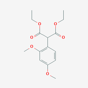 molecular formula C15H20O6 B14127251 Diethyl (2,4-dimethoxyphenyl)propanedioate CAS No. 92741-82-7