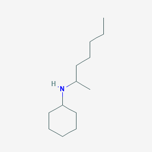 N-(Heptan-2-yl)cyclohexanamine