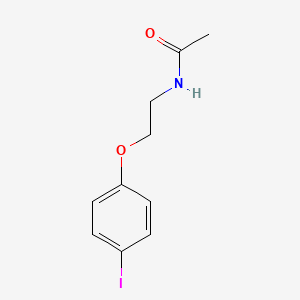 molecular formula C10H12INO2 B1412758 N-[2-(4-Iodophenoxy)ethyl]acetamide CAS No. 1637393-58-8