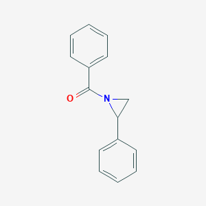 molecular formula C15H13NO B14127639 N-Benzoyl-2-phenylaziridine 