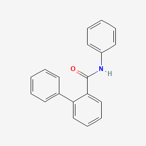 molecular formula C19H15NO B14127693 N-Phenyl-[1,1'-biphenyl]-2-carboxamide CAS No. 13234-80-5