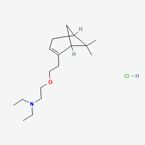 molecular formula C17H32ClNO B14127881 Myrtecaine hydrochloride CAS No. 68342-78-9