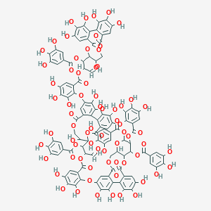 molecular formula C109H76O70 B141281 Woodfordin D CAS No. 137422-97-0