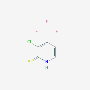 3-Chloro-2-mercapto-4-(trifluoromethyl)pyridine